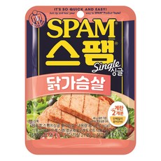 스팸 싱글 닭가슴살, 1개, 80g