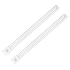 루미트론 HD LED 이관형광램프 27W, 주광색, 2개
