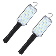 원스탑 다용도 LED 충전 34구 자석 C타입 작업등, 2개