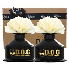 도그독 차량용 디퓨저 100ml 2개, 1세트, 베이비파우더