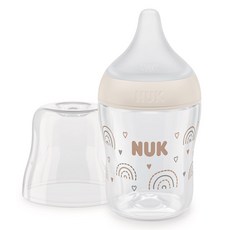 누크 퍼펙트매치 젖병 + 젖꼭지 S 세트, 레인보우, 1세트, 150ml