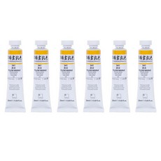 신한화구 전문가 한국화 물감 341 농황 6p, 20ml, 1색