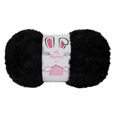 yarna 하이 바니 밍크털실 100g, 39블랙, 1개 39블랙, 1개