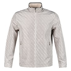 Janpiel 男士 Lux Golf Shibori 領口全拉鍊圖案毛衣 JP4A804