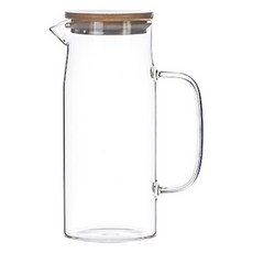 인블룸 저그 내열유리 냉장고 물병, 1개, 1L