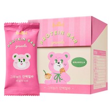 네추럴라이즈 노티드 그래놀라 단백질바 14p, 280g, 1개