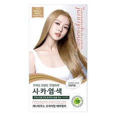 제니하우스코스메틱 프리미엄 헤어컬러 염모제, 애쉬누드베이지12AND, 1개