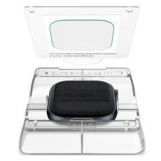 Spigen 智慧手錶 Elite Shield EZ Fit EPU 高透明 LCD 保護膜 42 mm套裝 2p AFL08580, 1組, 透明