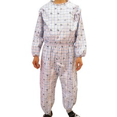 메디코 뒷지퍼 성인우주복 XL, 하트블루, 1개