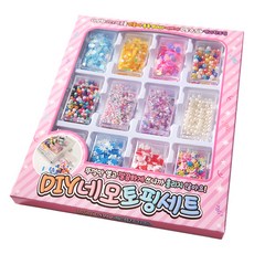 투영디자인 DIY 네모 토핑세트, 혼합색상, 1세트