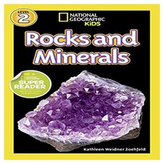 National Geographic Kids Readers Level 2 : Rocks and Minerals, Natl Geographic Soc Childrens books