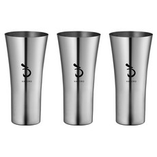 하로로 야마노 스테인 플레인컵 380ml, 3개