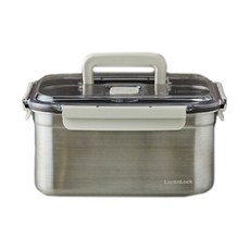 LocknLock 樂扣樂扣 不鏽鋼真空保鮮盒 泡菜專用, 1個, 6.3L