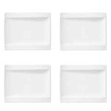 Villeroy & Boch NewWave 麵包奶油碟, 1套, 白色