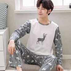 피어니스트 남성용 홈웨어 잠옷 상하의 세트