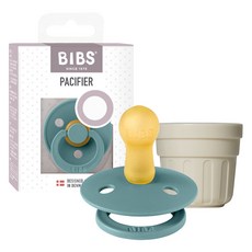 BIBS 컬러 천연고무 노리개 쪽쪽이 + 전용캡 세트, 2단계, 아일랜드시, 1세트 2단계, 아일랜드시(쪽쪽이), 랜덤발송(전용캡), 1세트