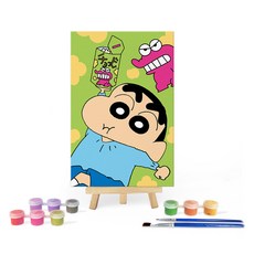 iLovePainting 如何畫蠟筆小新DIY繪畫, 1個, Chocobi Djjanggu