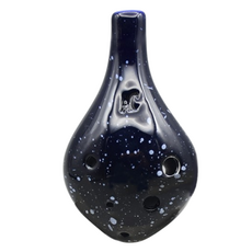 JK星空6孔中音C陶笛, 長嘴（黑色), 單品, 1個