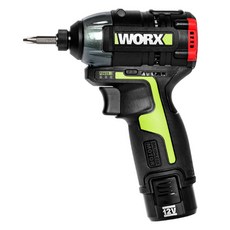 WORX 충전 임팩 드라이버 WU132, 1개 1개