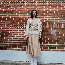 Replain 女式雙面拉鍊連帽衫