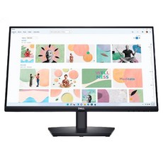 델 FDH 16:9 내장 스피커 75Hz DP VGA 모니터, 60.47cm, E2425HS