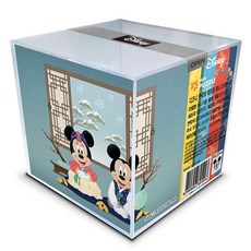 PUZZLE LIFE 迪士尼韓國米奇和米妮拼圖 D108-10, 1盒, 108片, 混色