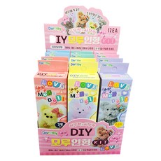 [6종세트] 컬러인베리 DIY 모루 인형 만들기 대박 세트 1개 상품 이미지