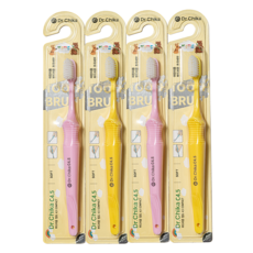닥터치카 C4.5 어린이 칫솔 2종 x 2p 세트, 1세트, 4개입, 혼합색상