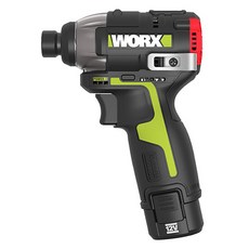 WORX 충전임팩 드라이버 12V 2Ah WU132X, 1세트 1세트