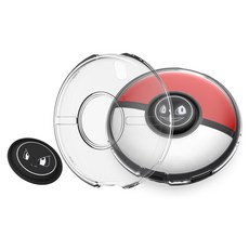 포켓몬고플러스플러스 포고플플 크리스털 하드 풀커버 PC 케이스 커버, 투명, 1개