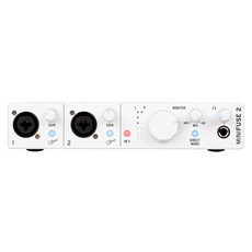 아투리아 MiniFuse2 미니퓨즈2 오디오 인터페이스, 화이트, MiniFuse 2 White / AT-AI-0004