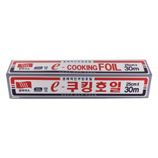 삼아삭스호일 e 쿠킹호일 25cm x 30m, 1개