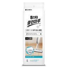 홈스타 클린마루 도톰한 3겹 바닥청소패드 표준형 물걸레정전기 청소포 24p, 1개 1개