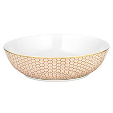 레이노리모주 트레조 딥 플레이트 접시 17cm, 오렌지, 1개