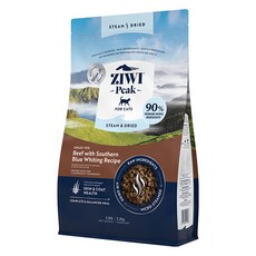 지위픽 전연령 스팀드라이 캣 건식사료, 소, 2.2kg, 1개 2.2kg, 1개, 소