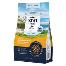 지위픽 전연령 스팀드라이 닭고기 고등어 캣 건식사료, 닭, 800g, 1개 닭, 800g, 1개