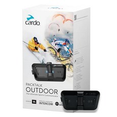 카르도 팩톡 아웃도어 싱글, 블랙, PACKTALK OUTDOOR CONSUMER SINGLE – BLACK