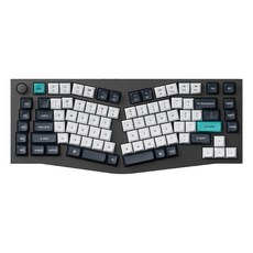 키크론 Q10 MAX 유무선 RGB 기계식 핫스왑 키보드 바나나축 EN, 카본블랙, Q10M-M4, 제조사축