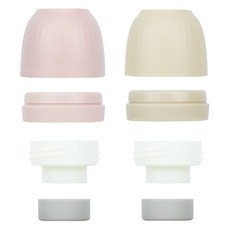 토비앤몰리 유아용 액상 분유 커넥터 2종 세트, 1세트, 캡 + 링 + 커넥터 + 마개