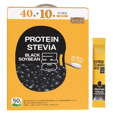 MITO 단백질 스테비아 검은콩 곡물차, 20g, 1개, 50개입