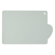 네스틱 실리콘 아임 래빗 이유식 매트, 민트, 1개