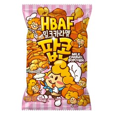 바프 밀크카라멜 팝콘, 80g, 1개