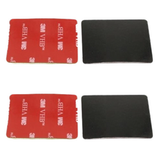 쓰리엠 아크릴 폼 양면 고내열 테이프 블랙 100mm x 100mm, 2개