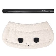 마니또펫 강아지 유모차 스마트 범퍼 + 아우터 세트, 베이직블랙 + 뽀글이퍼피, 1세트