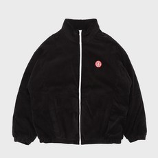 남성용 VOLCOM Warm Winter 오버핏 코듀로이 숏패딩 VA213PJ001