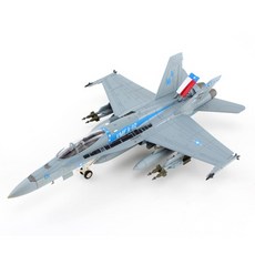 HOBBY MASTER 複製品美國海軍陸戰隊2020戰鬥機模型 灰色 1:72 F/A-18C, 1個