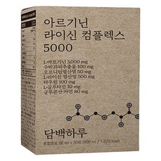 Danbaekharu 精胺酸 赖胺酸複合物 5000 30入, 600ml, 1個