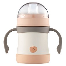 푸고 유아용 프리미엄 2WAY 베이비보틀 200ml, 1개, 뉴트럴핑크 뉴트럴핑크, 1개