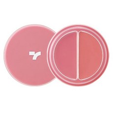 TONYMOLY 雙色唇蜜腮紅兩用膏 4.8g, 1入, 01 Bunny Pink