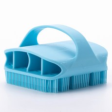 잇곰 깨끗하곰 촘촘 실리콘 바디 브러쉬, 블루, 1개, 1개입